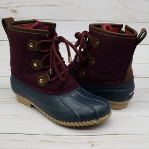 tommy hilfiger duck boots womens